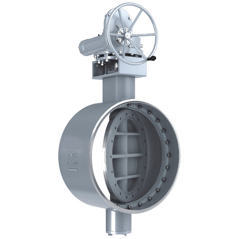 全金属双向压蝶阀